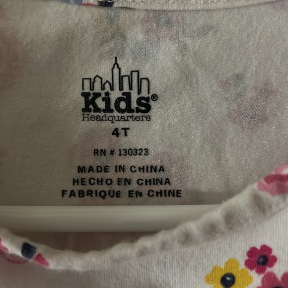 Adorable Kids Headquarters 4t long sleeve heart shirt - Picture 3 of 5